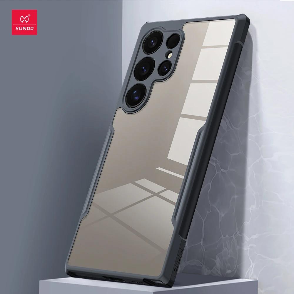 Xundd Case For Samsung Galaxy S24 S25 Ultra S23 S22 S21 Note 20 Ultra S24 Plus Case,Airbag Shockproof Shell,Back Clear Cover