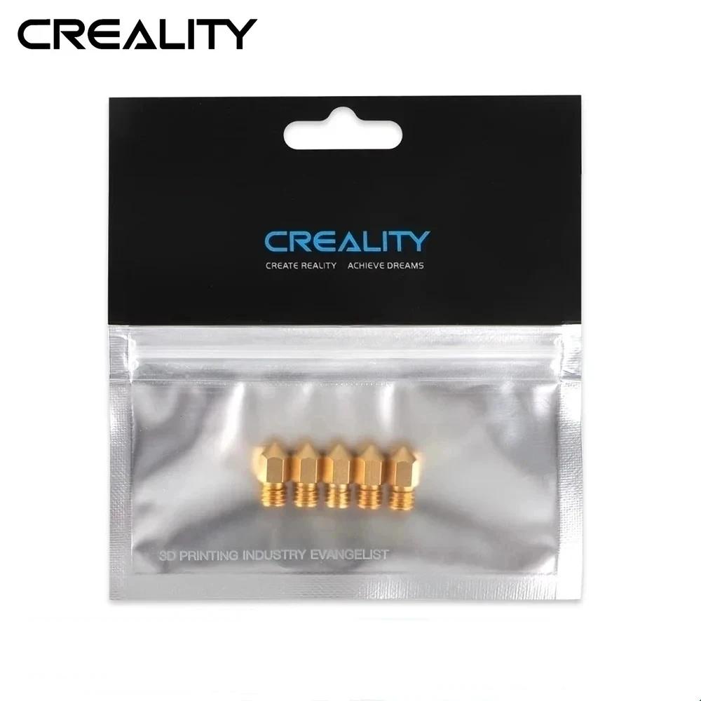 Creality Ender 3 Brass Nozzles 0.2/0.4/0.5/0.6/0.8/1.0mm for Ender 3/Ender 3 V2/Ender 3 Pro/Ender 3 Max /Ender 5/CR 10 Series