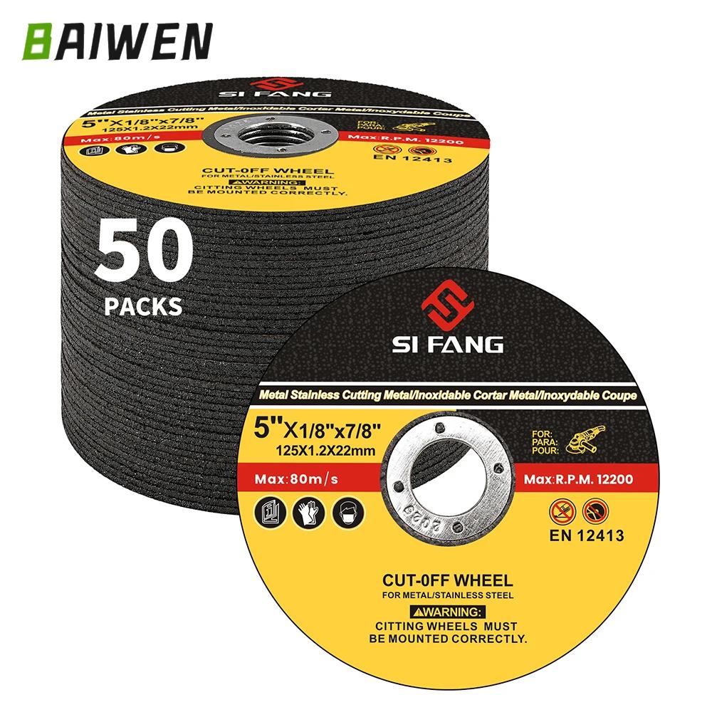 125mm Metal Cutting Disc for Angle Grinder Stainless Steel Cut off Wheel Reinforced Resin Cutting Blade Grinding Wheels