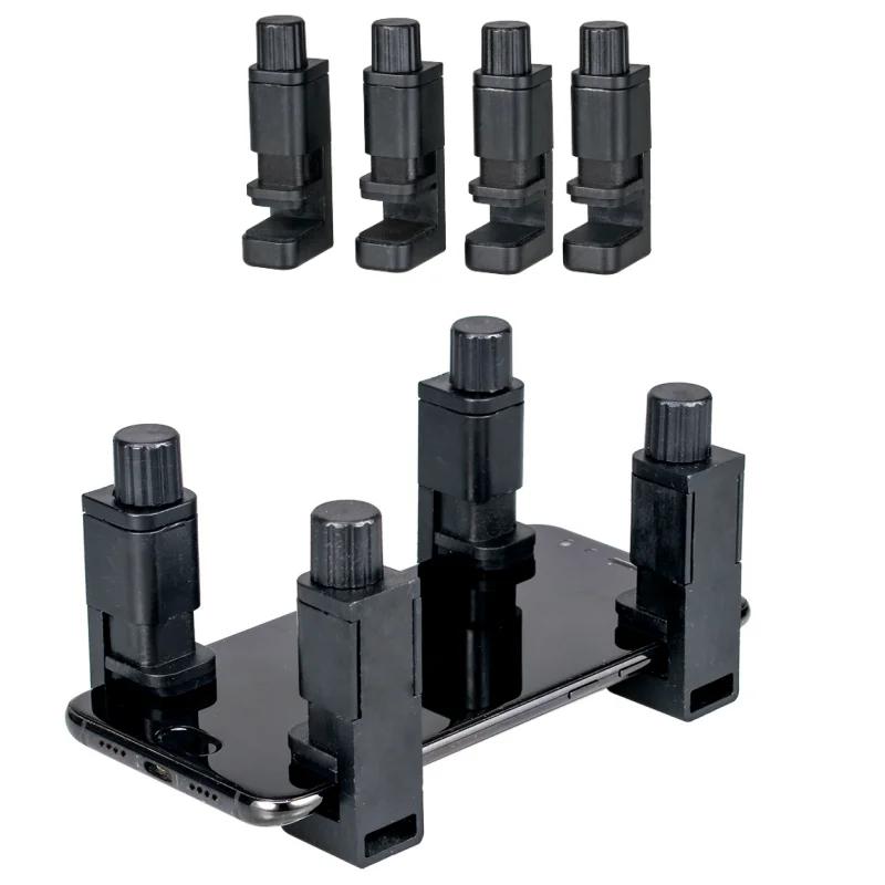4pcs Universal Fixture Clamp Holder Adjustable Mobile Phone Repair Tools LCD Display Screen Fastening Clip Tabllet Accessories