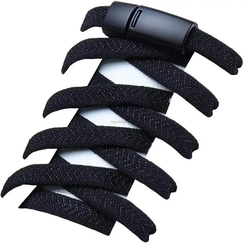 Magnetic Locking Shoelaces without ties Sneakers elastic laces  Children Adults Quick On/Off Shoelaces Shoe accessories 1 Pair