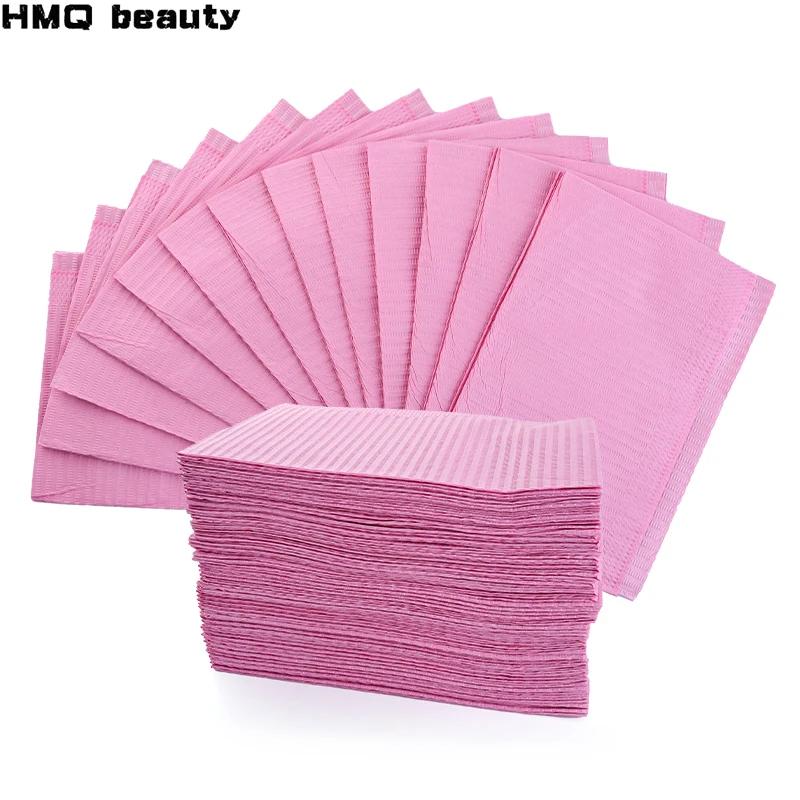 20/50Pcs Disposable Eyelash Clean Pad Mat Tattoo Cleaning Wipes Table Pad Waterproof Medical Paper Dental Bibs Cloths Tool