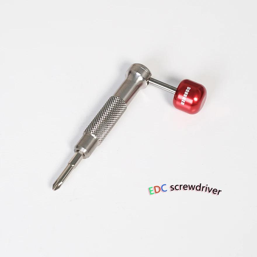 Lollipop Screwdriver EDC Tool High Quality Multifunctional  Keychain Shape Magnet Screwdrivers Portable Steel Bike Repair Tool