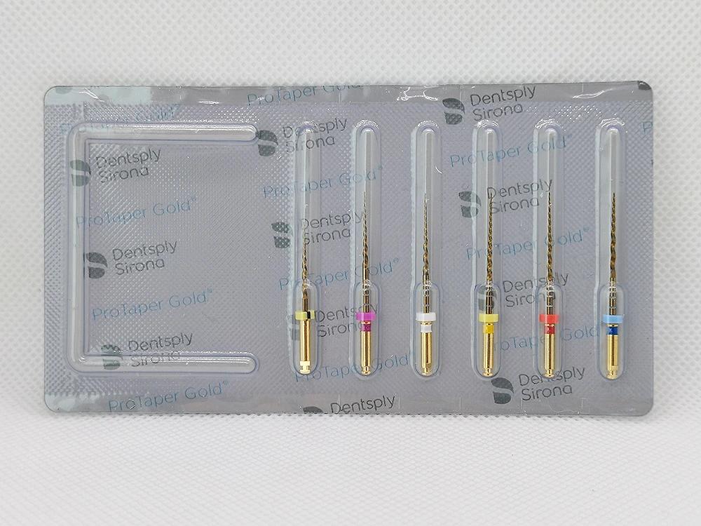 1PKS Dental Protaper Gold Rotary Instrument Heat Activation Flexible Engine Files For Root Canal  Tool Dentistry Material