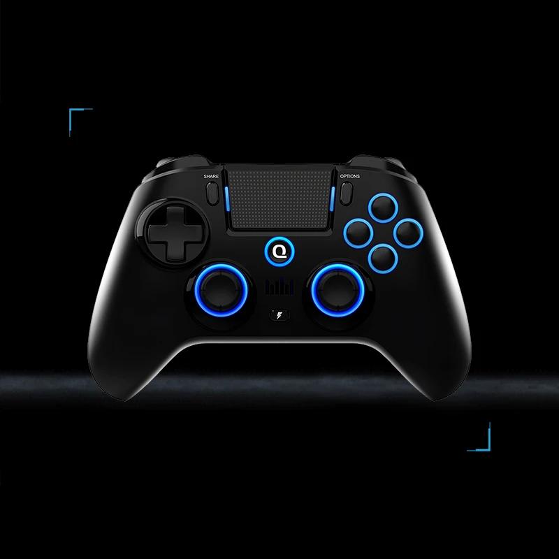 QRD Spark N5 Wireless Controller for PS5 PS4 PS3 IOS Android PC Hall Effect 9-color LED lights Vibration effect PS4 Gamepad