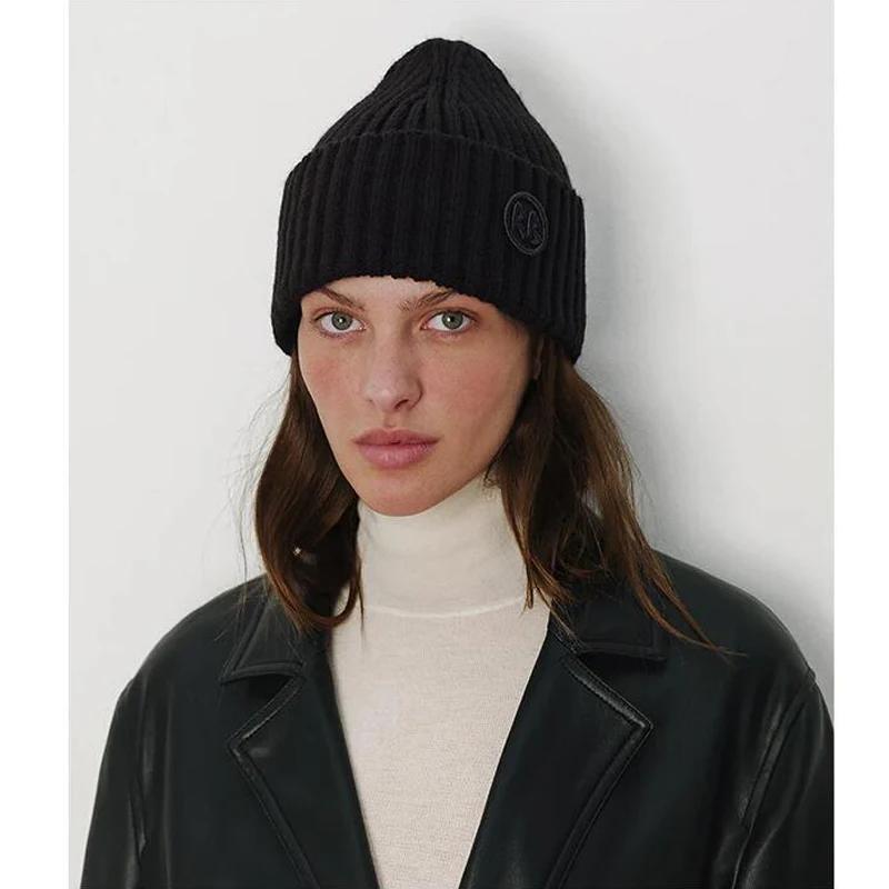 New Arrival  Fashion Winter Hats Women Brand Designer Hats Thick Warm Wool Beanie